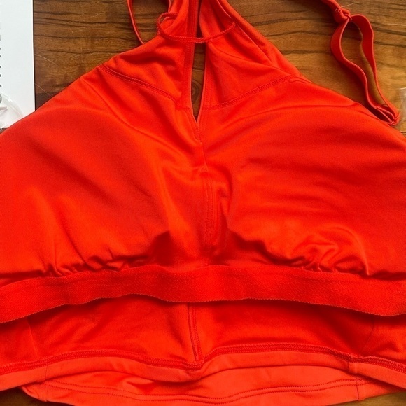Athleta Crossed Bikini Top Orange - Picture 6 of 6
